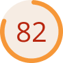 82 out of 100 in