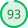 93 out of 100 in